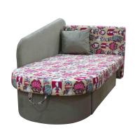 Диван-кровать "Лидер 1" Birds/ Cabrio 22 /Левая