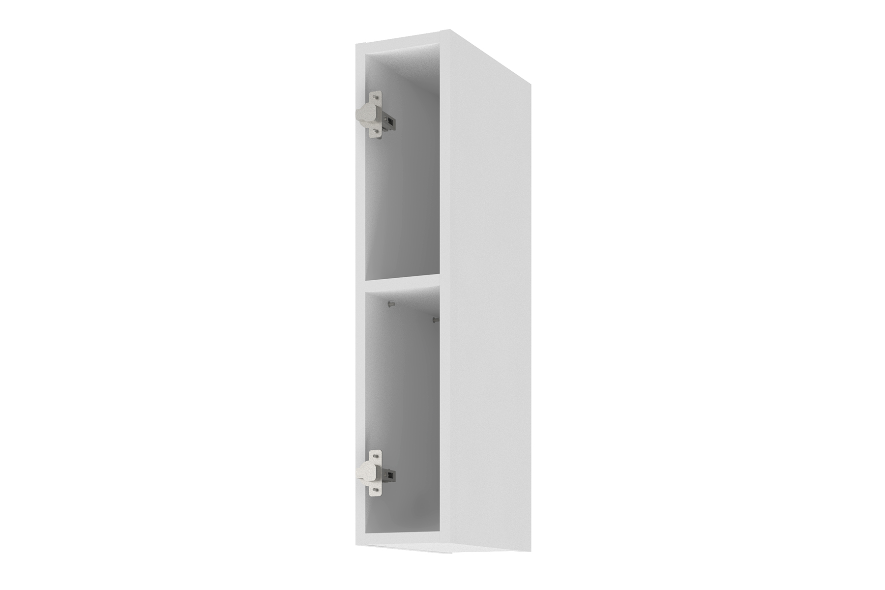 Шкаф навесной 72*15 Белый  П-15  