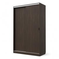 Шкаф-купе Клэр 1400х597х2200 с ящ/венге-хром