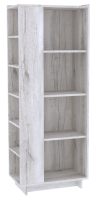 Флекс 26 (гостиная) Стеллаж боковой (Дуб шавиниган)