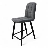 Стул Абсент NEW ПОЛУБАРНЫЙ , Т177 Графит +нога 1R38 Bh500 полубарный мини черный