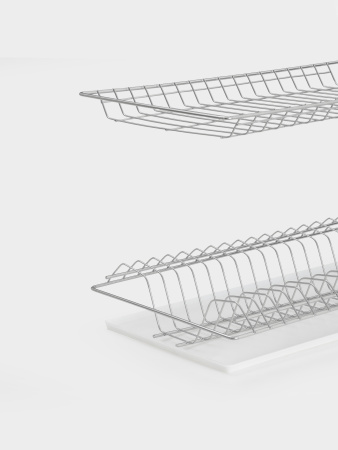 Посудосушитель с поддоном на 500 ХРОМ 