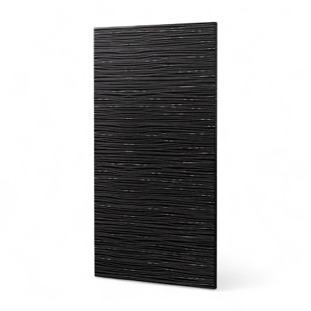 Фасад ВЫСОТА 900 ЧЕРНЫЙ СТРАЙП 500 