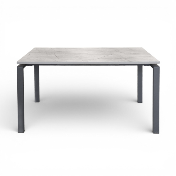 Стол Ареа,1400(+400)*800, металл Графит+пластик (LEMARK 0435)