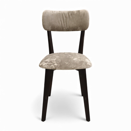 Стул Дельта темный орех , ткань Катания 03 (светло-коричневый)