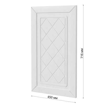 Фасад РОМБ белый 450