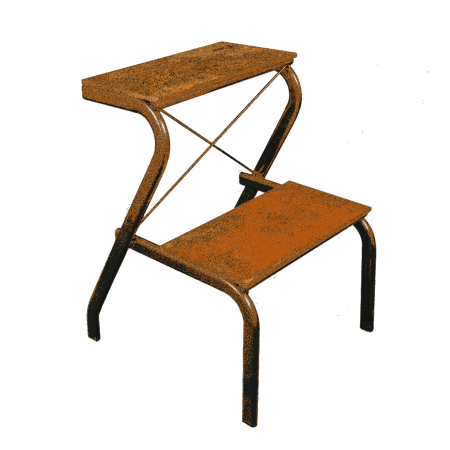 Табурет-Стремянка "КОНЁК" Медный антик ТС277 М