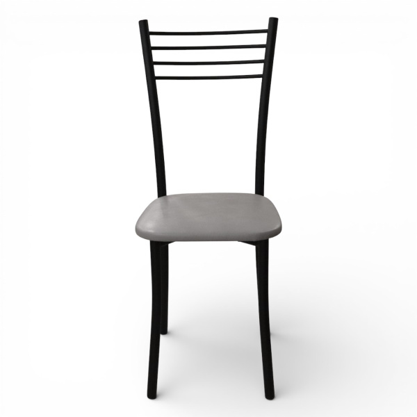 Стул Квинтет Стандарт (черный , к/з Серый 700)