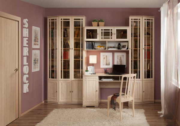 Sherlock 32 (библиотека) Шкаф для книг 2 дв.