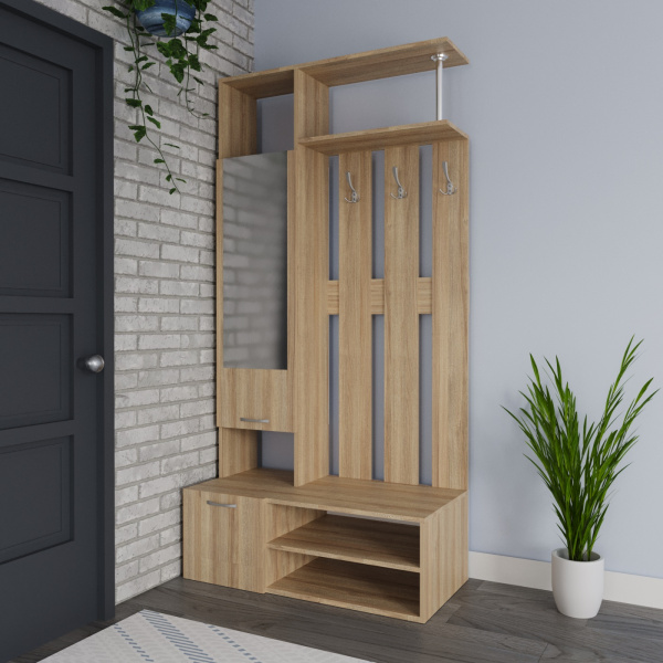 Прихожая БН-208 000*360*2100 / Дуб сонома