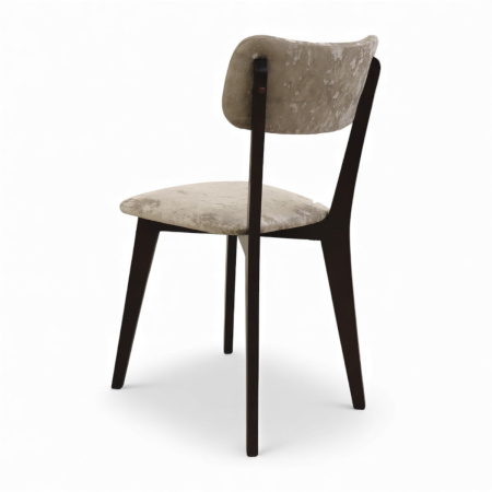 Стул Дельта темный орех , ткань Катания 03 (светло-коричневый)