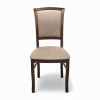Стул Кабриоль-М орех артемида, ткань Велла 06(Мокачино)
