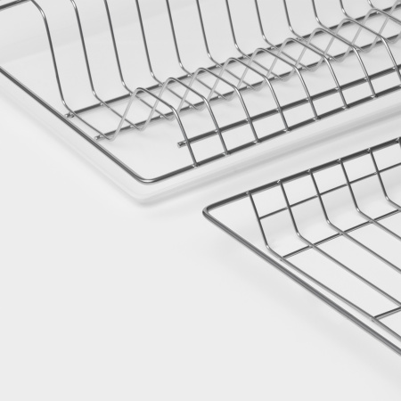 Посудосушитель 600 мм ХРОМ