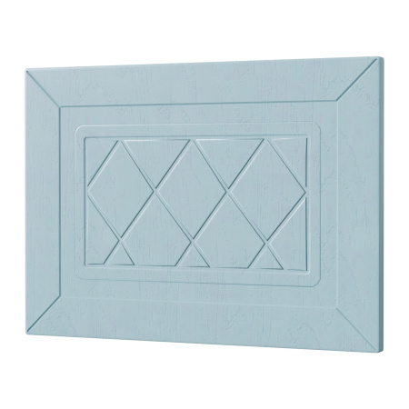 Фасад РОМБ голубой h = 360 * 500