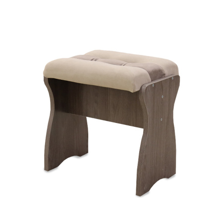 Обеденная группа "Комфорт", анкор темный/ткань в ассорт. (скамья, стол, табурет)