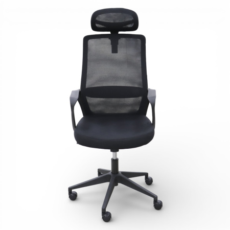 Кресло офисное 8387H-BK ткань YKX-615-1-FX,