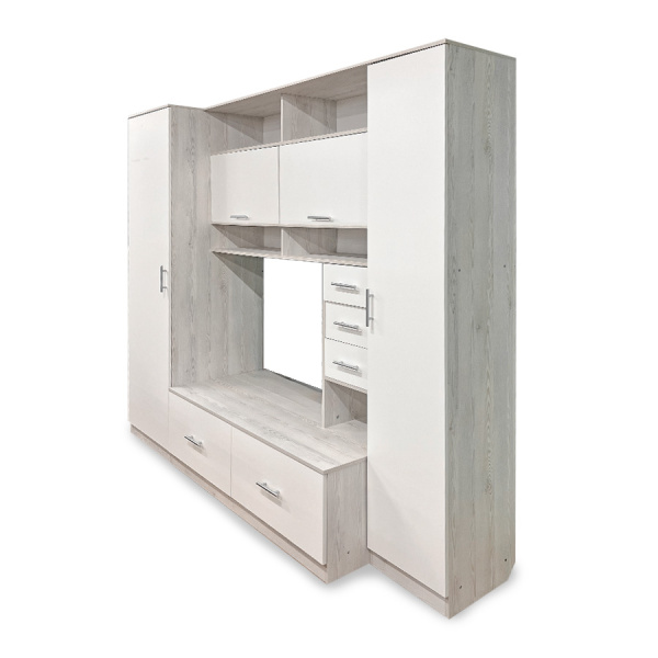 Гостиная МН-02.11-01 сосна лофт/белый