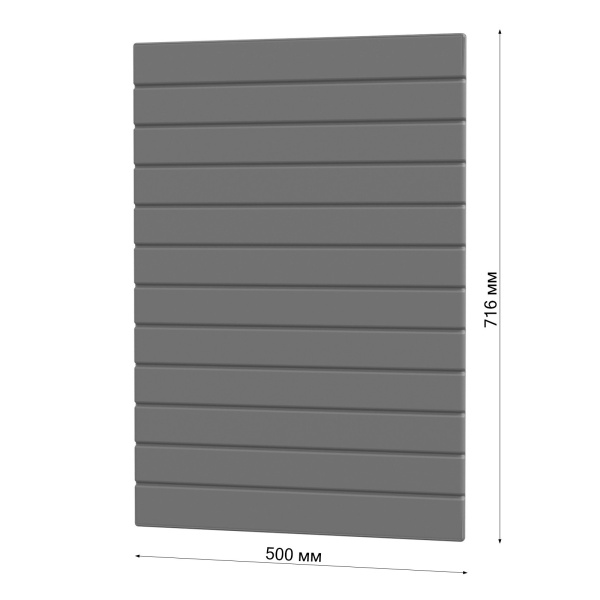 Фасад Софт Тач ГРАФИТ 500   /  Бомон