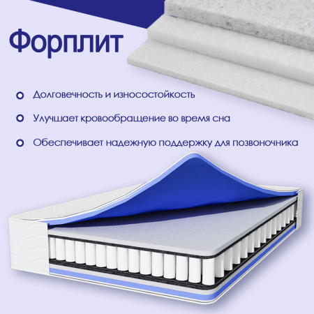 Матрас 160х200 Комфорт Престиж «БАЗОВЫЙ» 
