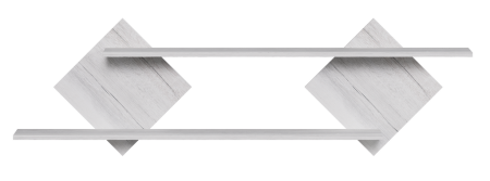 Полка навесная Монреаль дуб канадский