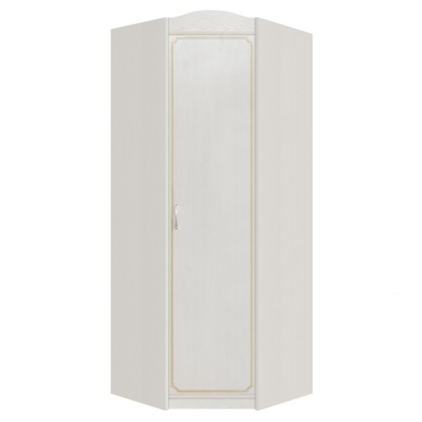 Атлантида Шкаф угловой Анкор белый/фотопечатьОрнамент