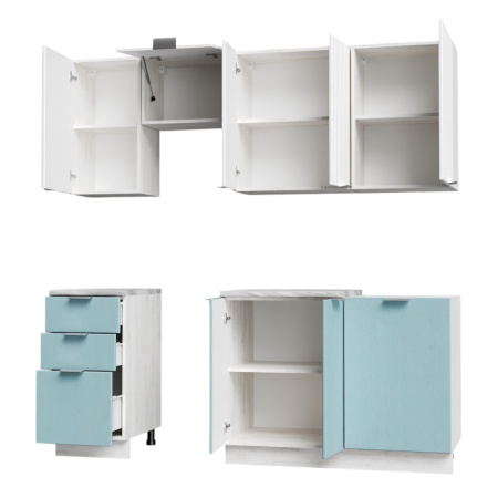 Кухня САМБА (столешница + сушка + планка)