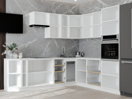 НОВА ВЫСОТА 900 Корпус шкафа настенного торцевого